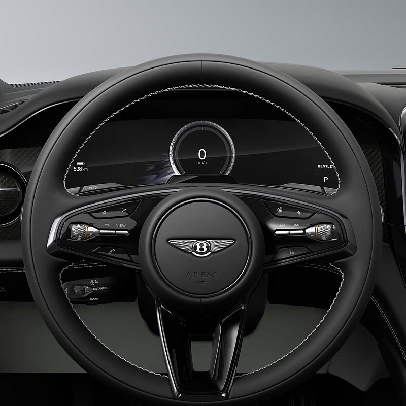 Habitacle du Bentley Torcal, premier modèle électrique de Bentley