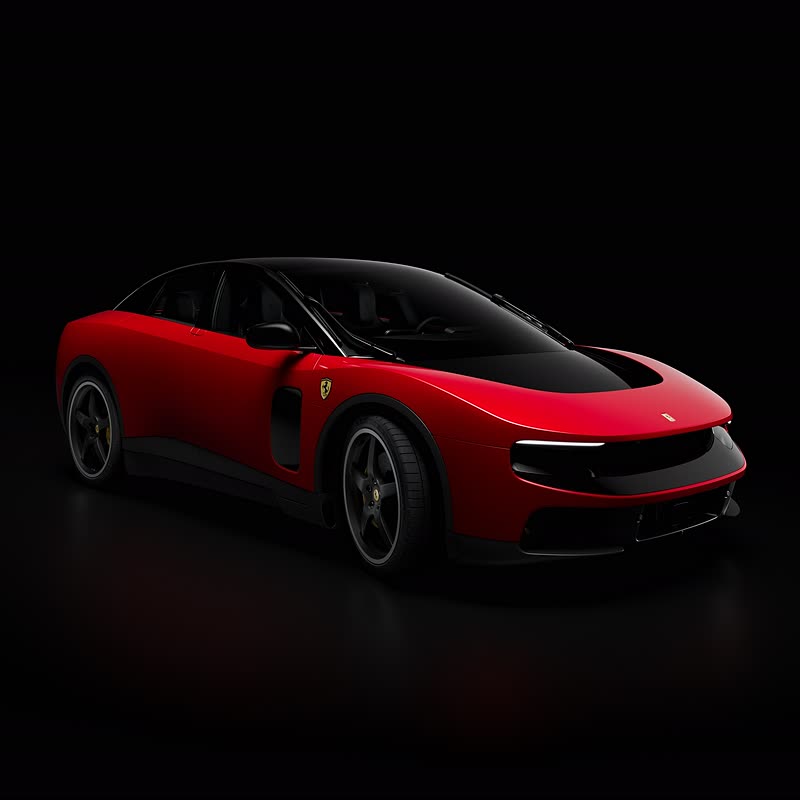 Ferrari Luce, première voiture électrique de la marque italienne