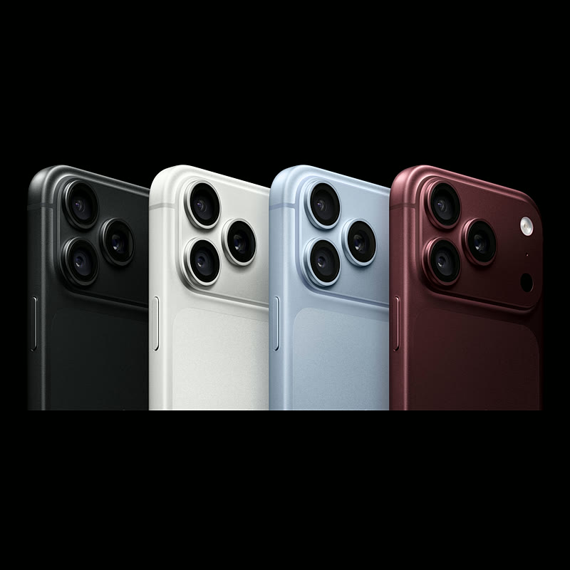 Les quatre coloris des iPhone 18 Pro et Pro Max