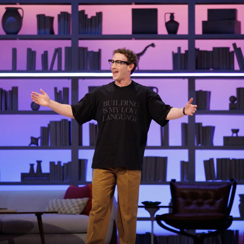 Mark Zuckerberg présente Muse sur scène au Meta Connect 2026