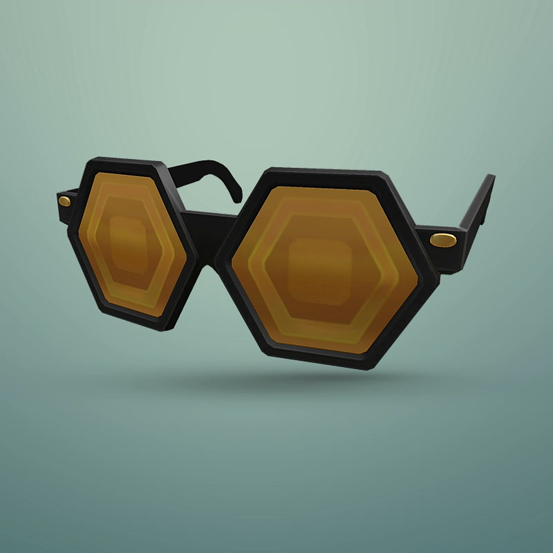 Lunettes Sparkling Robux Shades offertes avec une carte cadeau Roblox