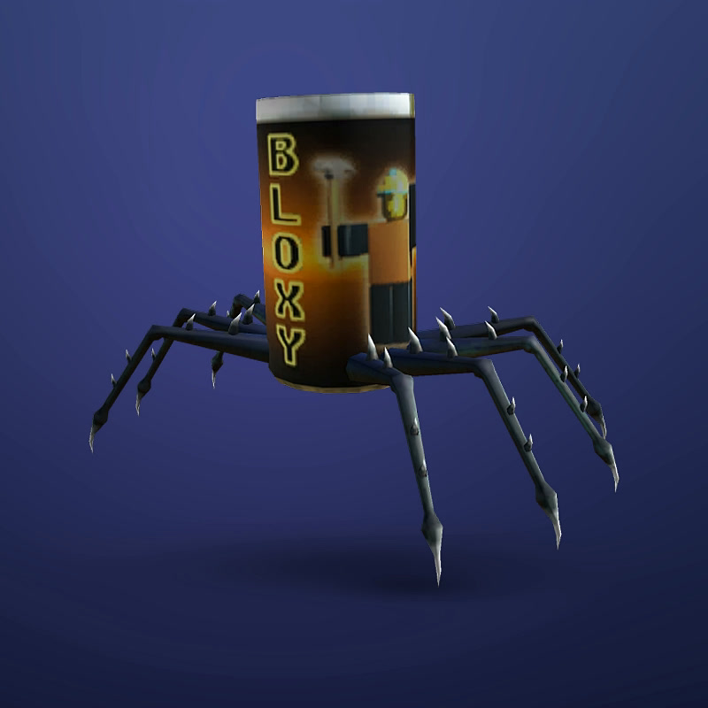 Accessoire d’épaule Spider Cola obtenu avec le code SPIDERCOLA